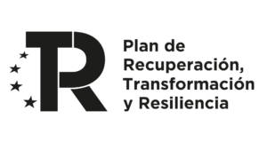 Logotipo Plan de Recuperación, Transformación y Resiliencia.